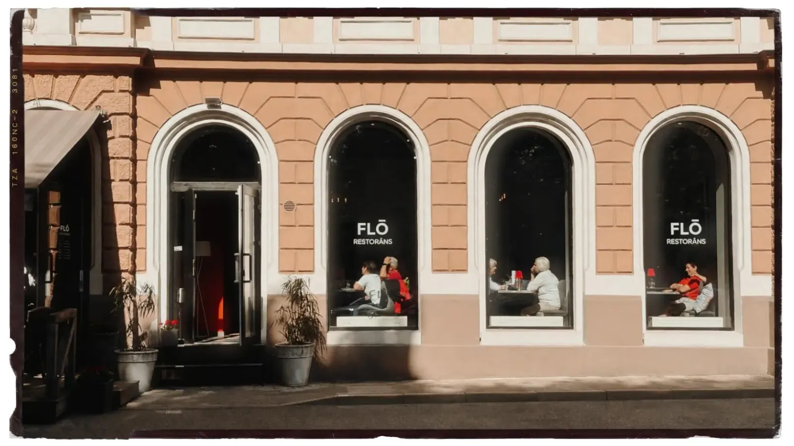 FLO's arched windows on 11. novembra krastmala